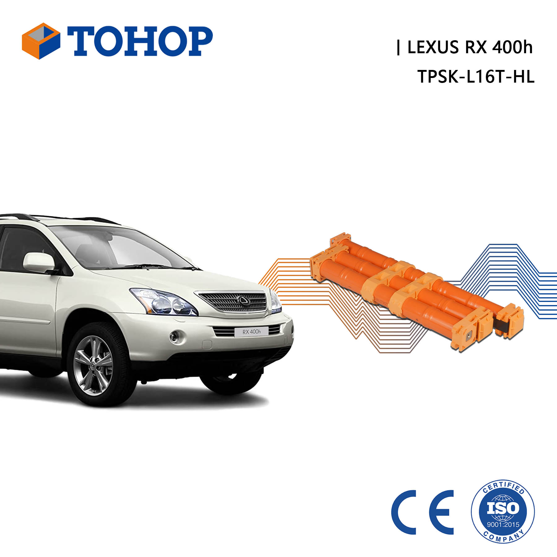 Lexus RX400h Replacement Hybrid Battery Pack for HEV