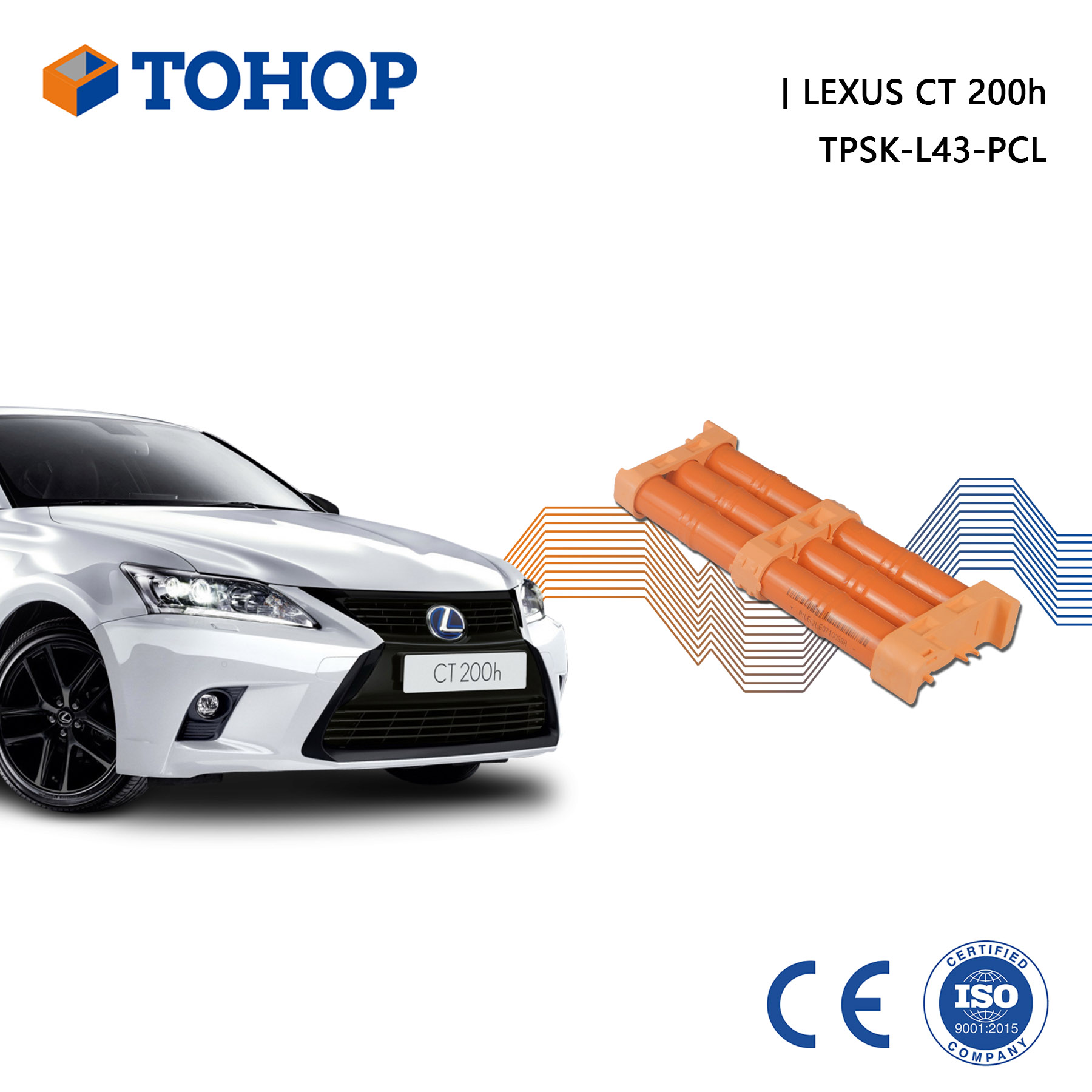 CT200h Customized Brand New 6.5Ah Hybrid Battery Pack for Lexus