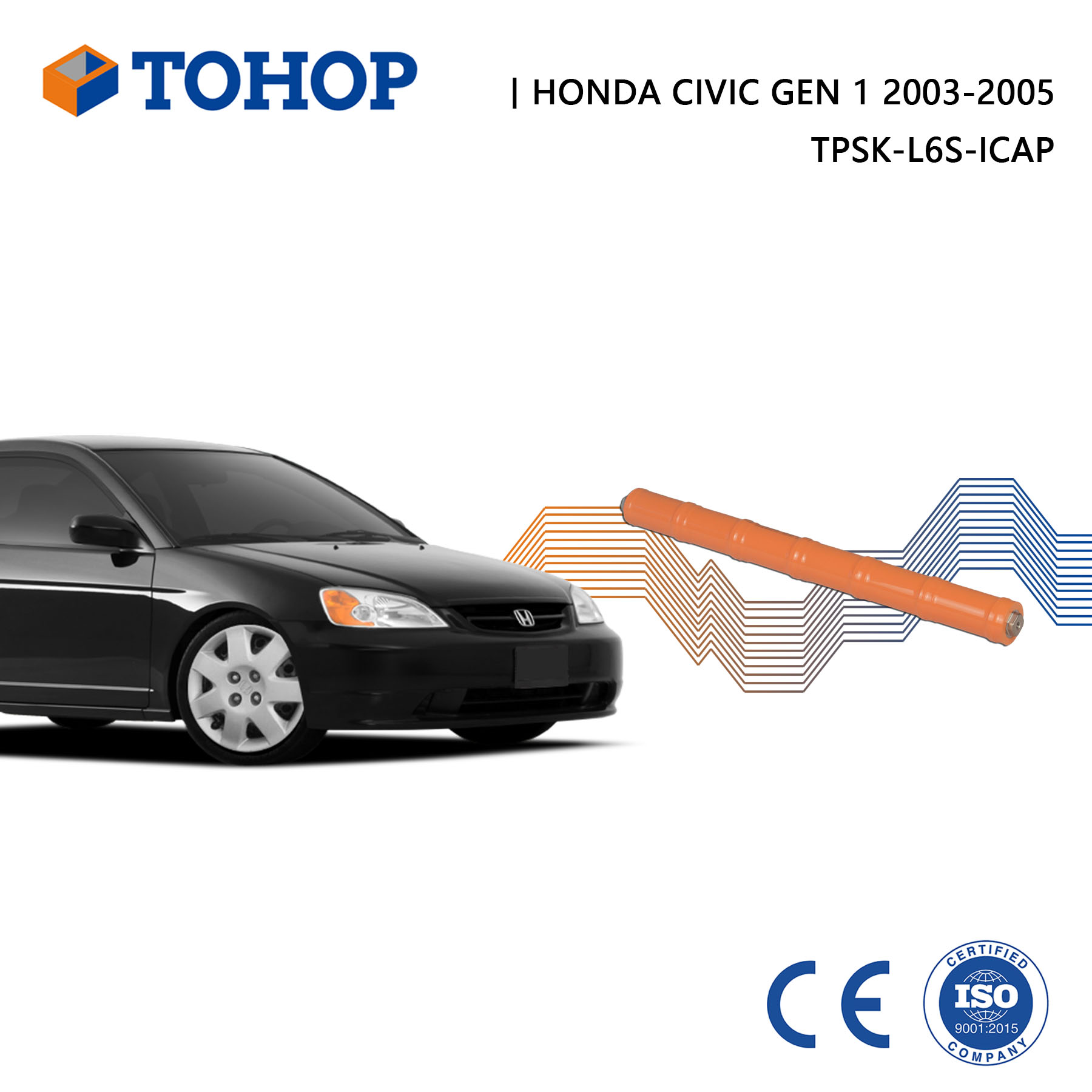Honda Civic Gen 1 Hybrid Battery 2005 Brand New 7.2V 6.5Ah Hybrid Battery Cell